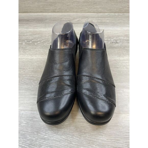 SAS Nora Women's Loafer Driving Wedge Slip-On Leather 9.5 Black Comfort Shoes - Picture 2 of 11